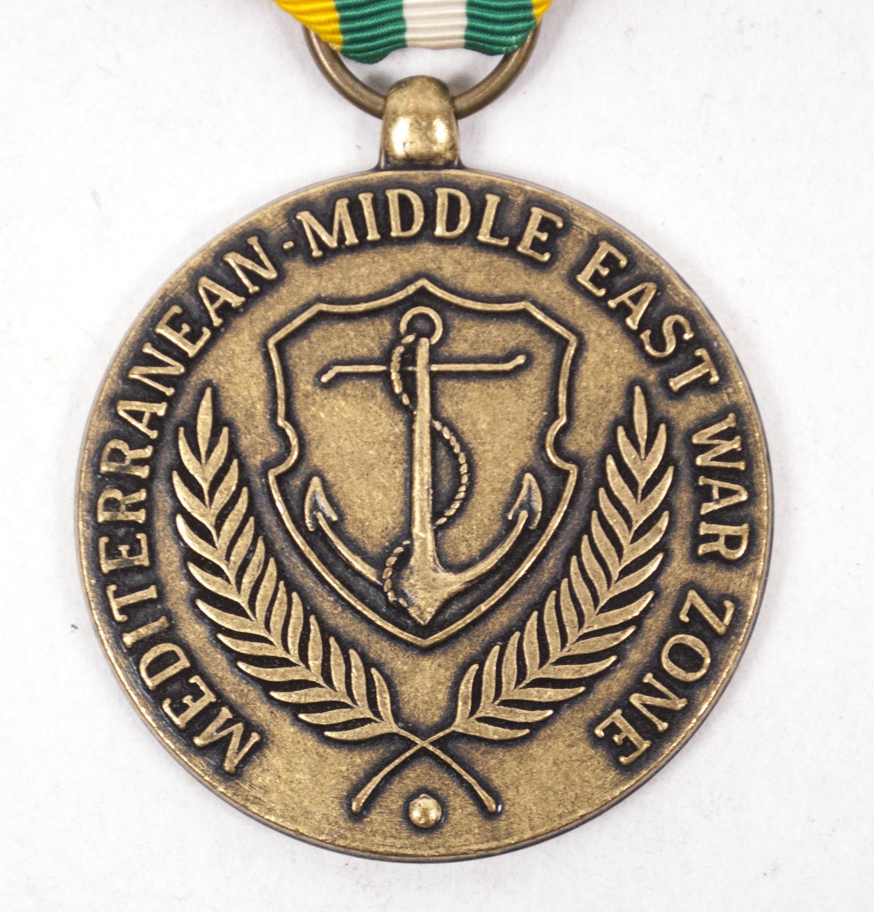 (USA) Mediterranean-Middle East War Zone – United States Merchant Marine medal — image 3