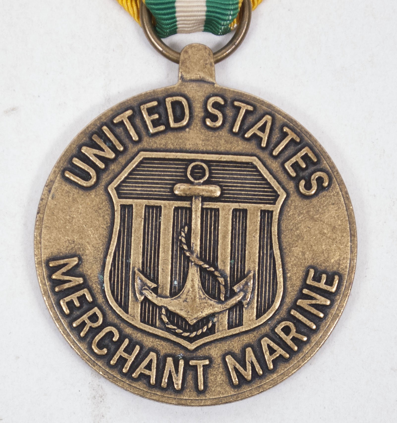 (USA) Mediterranean-Middle East War Zone – United States Merchant Marine medal — image 4