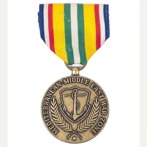 (USA) Mediterranean-Middle East War Zone – United States Merchant Marine …