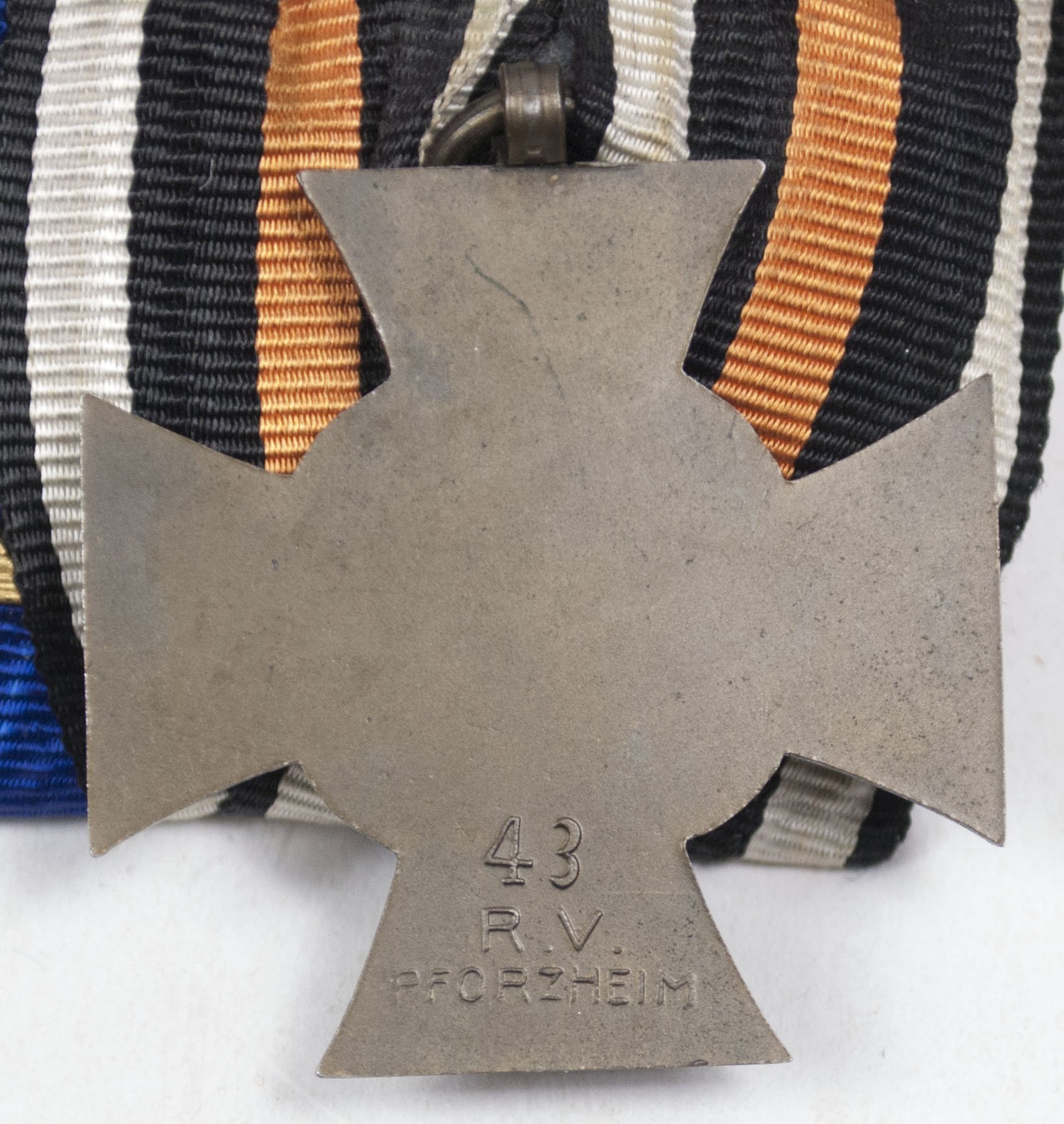 German WWII Medalbar with Nichtkämpferkreuz + Heer Dienstauszeichnung 12 + 4 Jahre — image 9