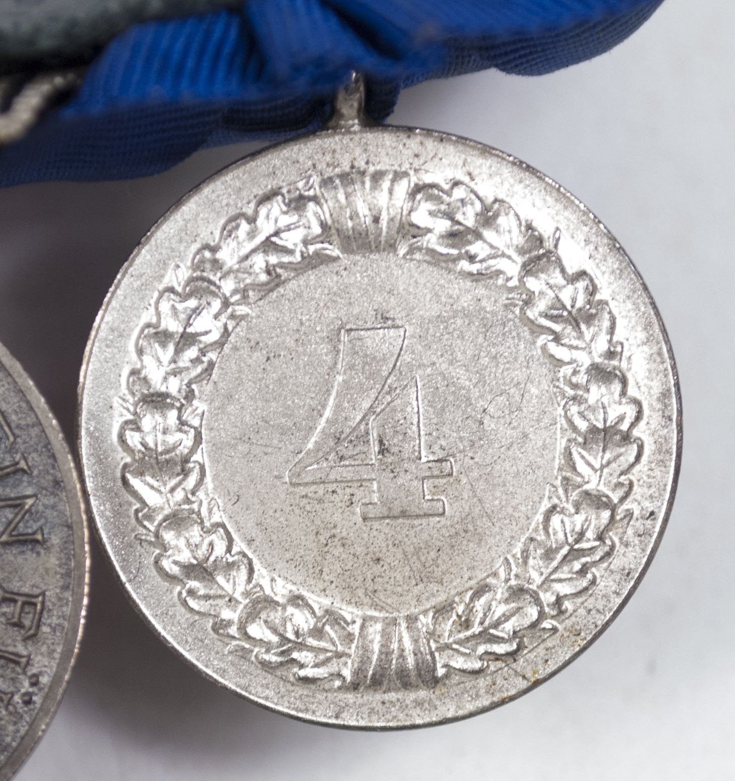 German WWII medalbar with Dienstauszeichung 4 Jahre + Anschluss medaille — image 7