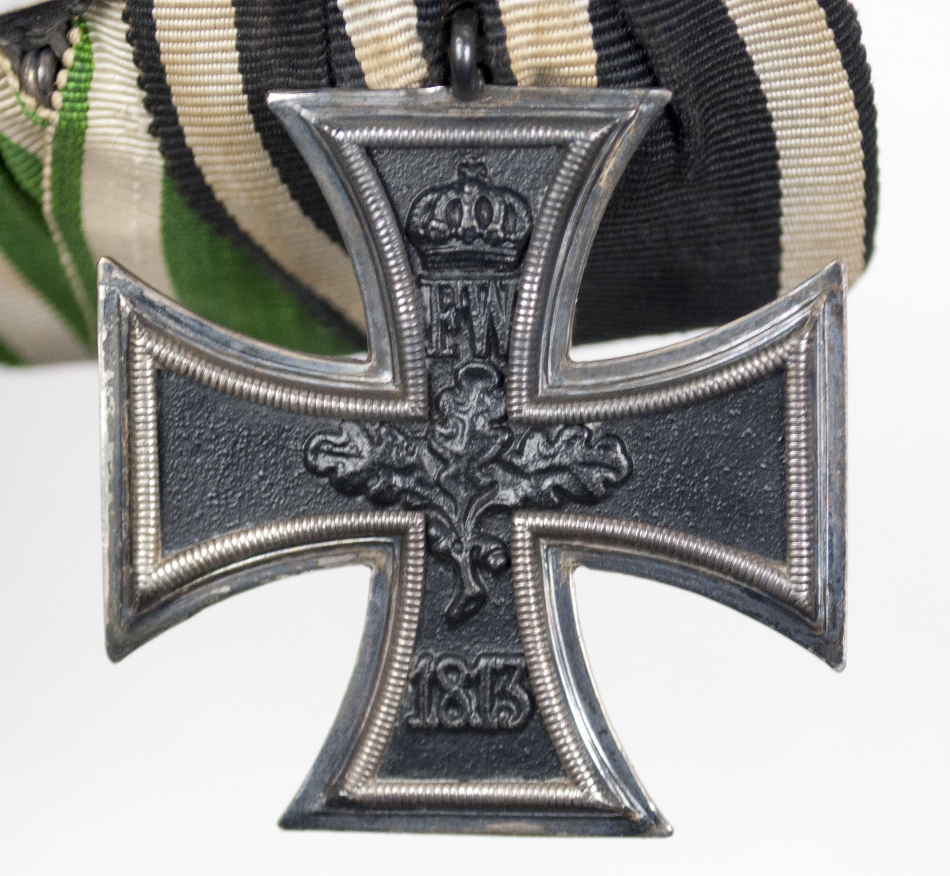 (Sachsen) Medalbar with WWI Ek2, Albrechtsorden Ritterkreuz 2e Klasse, FEK, WWII Sudeten annexation medal + WWII Commemorative medals — image 16