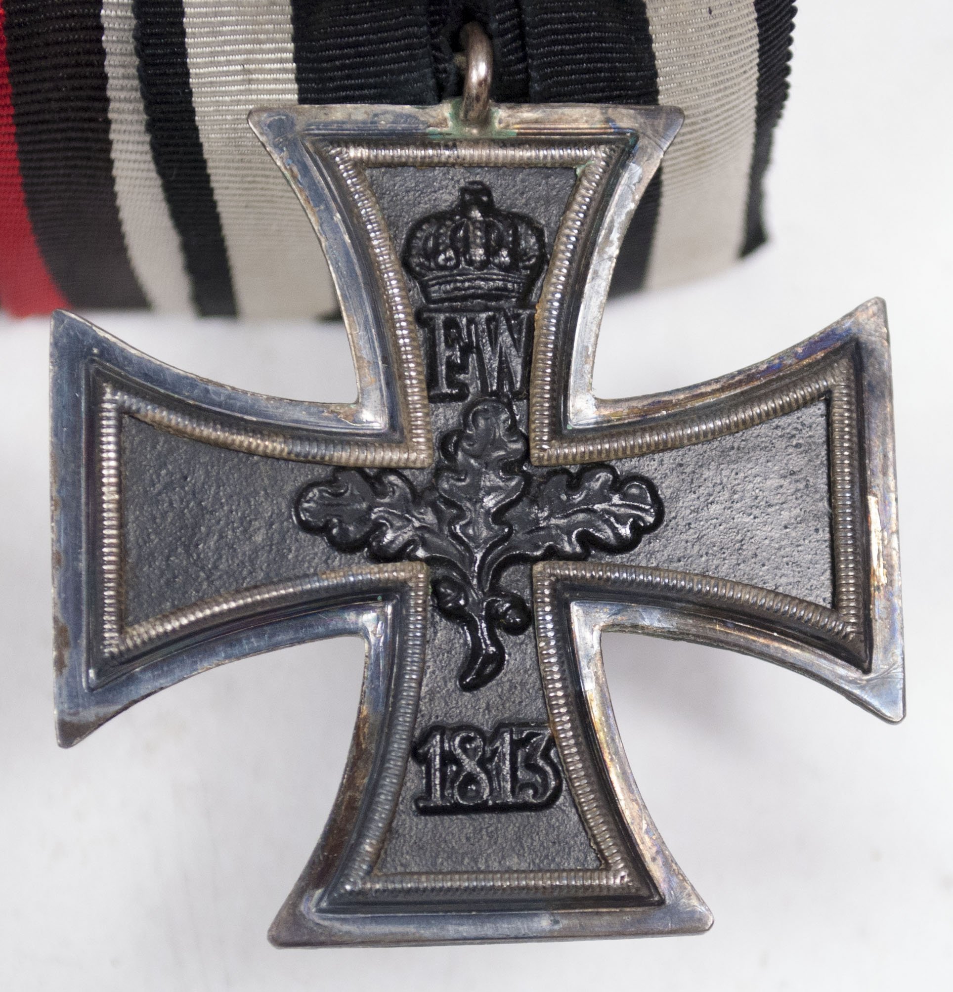 WWI / WWII medalbar with EK2, FEK, Sudeten annexation medaille, Centenary medal — image 11