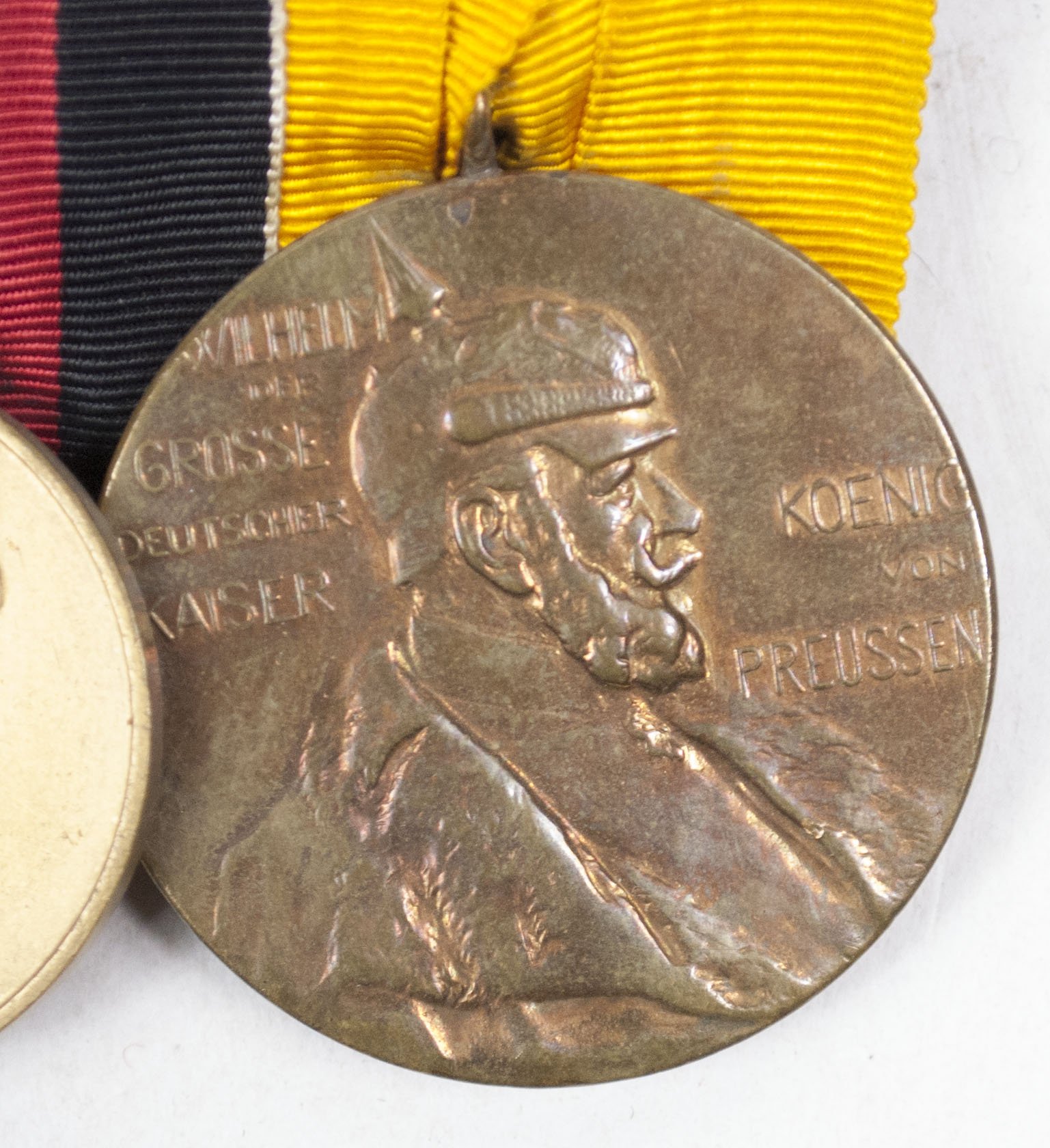 WWI / WWII medalbar with EK2, FEK, Sudeten annexation medaille, Centenary medal — image 7
