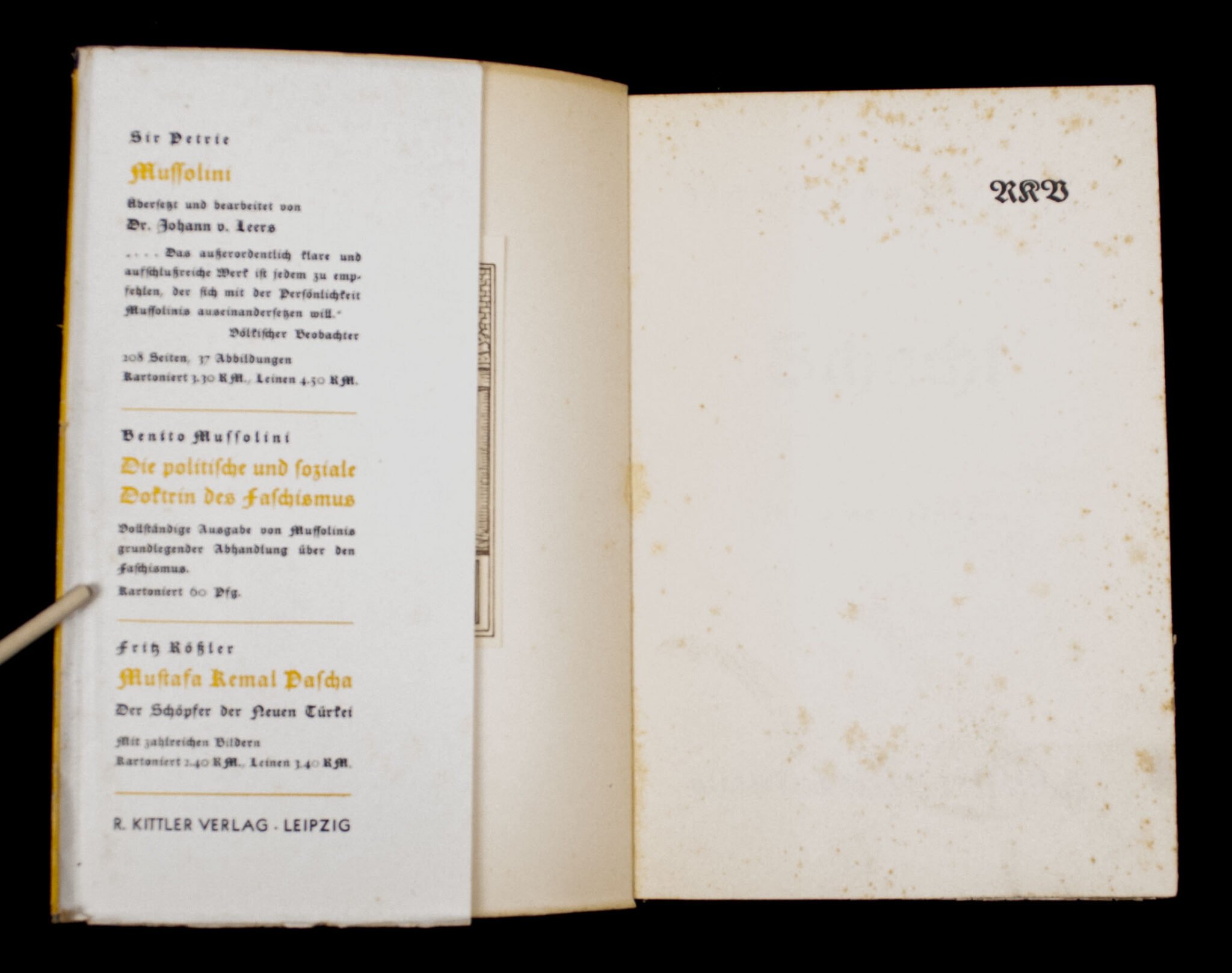 (Book) Dr. Franz Reuter – Männer und Mächte: Schacht (1934) — image 4