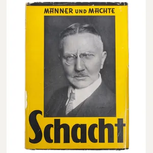 (Book) Dr. Franz Reuter – Männer und Mächte: Schacht (1934)