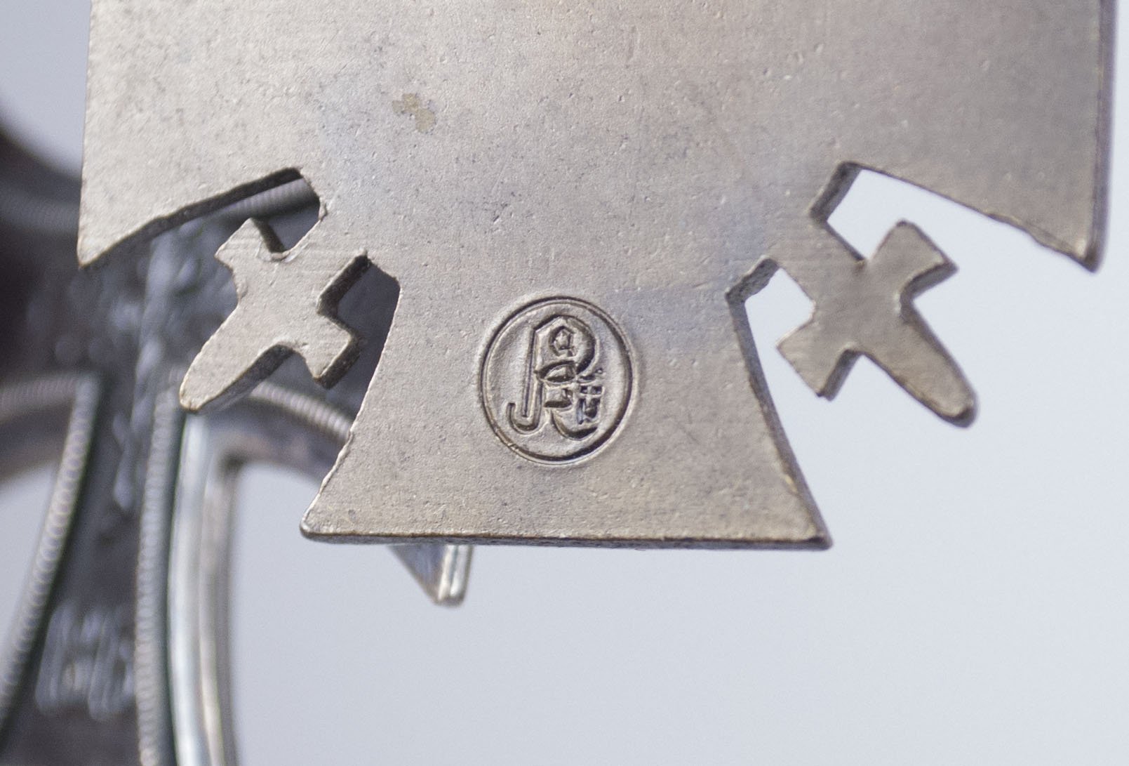 Double ribbonbar Frackspange with Iron Cross + Ehrenkreuz für Frontkämpfer — image 9