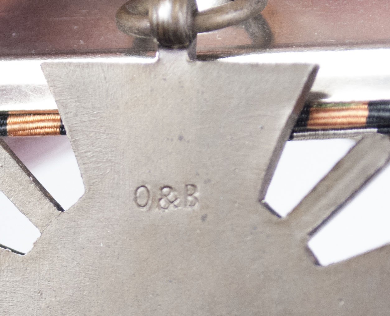 Double ribbonbar with Iron Cross + Ehrenkreuz für Frontkämpfer + ribbon — image 12