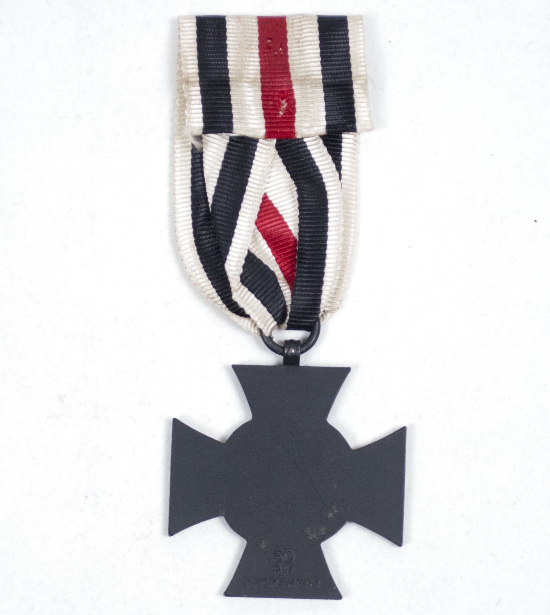 Ehrenkreuz für die hinterbliebenen Witwen und Eltern gefallener Kriegsteilnehmer (Maker 50 R.V.Pforzheim) — image 2