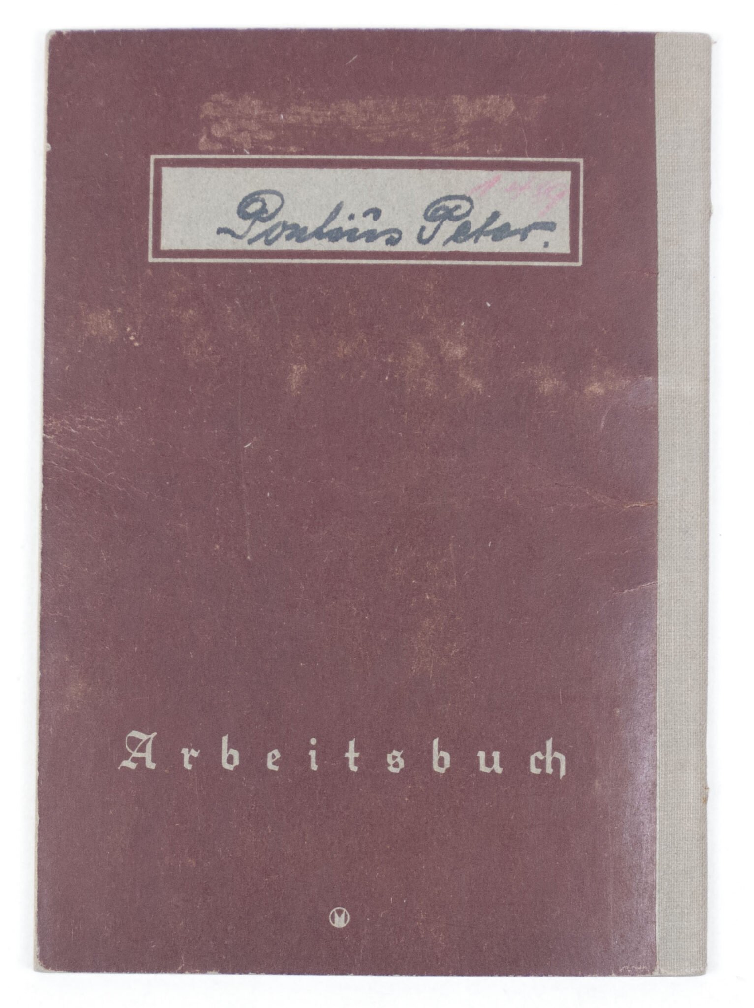 Arbeitsbuch second type from Arbeitsamt Erkelenz (1937) — image 6