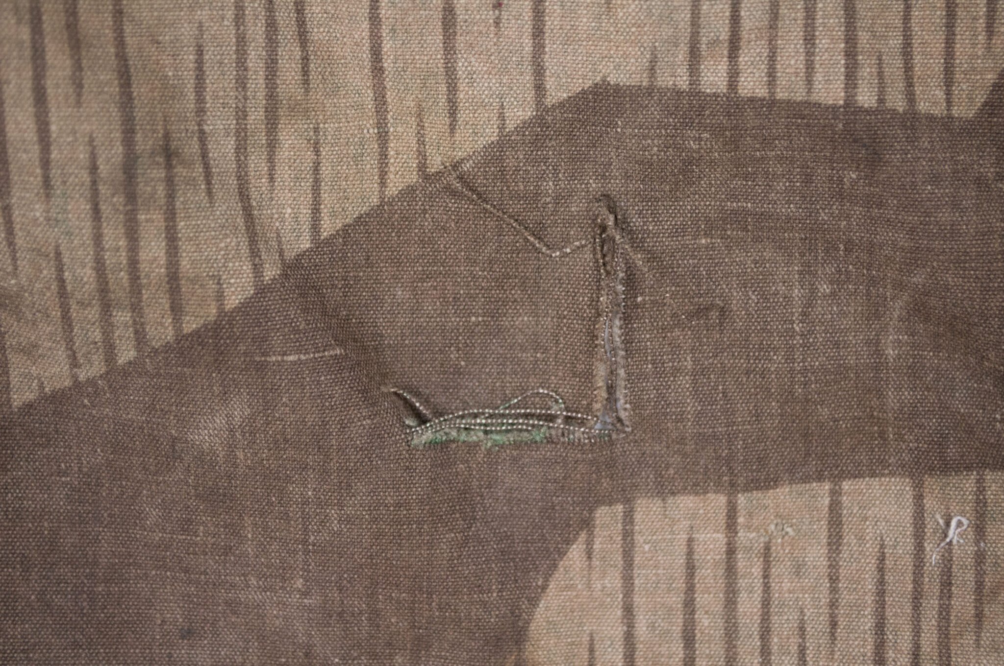 Brown pattern M31 Splittertarn Zeltbahn (stamped/dated 1942) — image 26