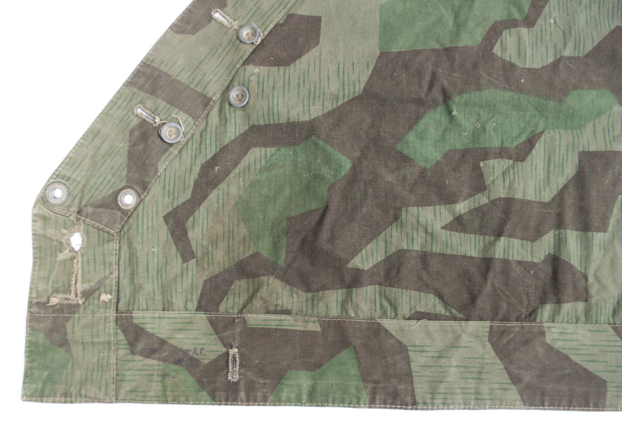 Brown pattern M31 Splittertarn Zeltbahn (stamped/dated 1942) — image 31
