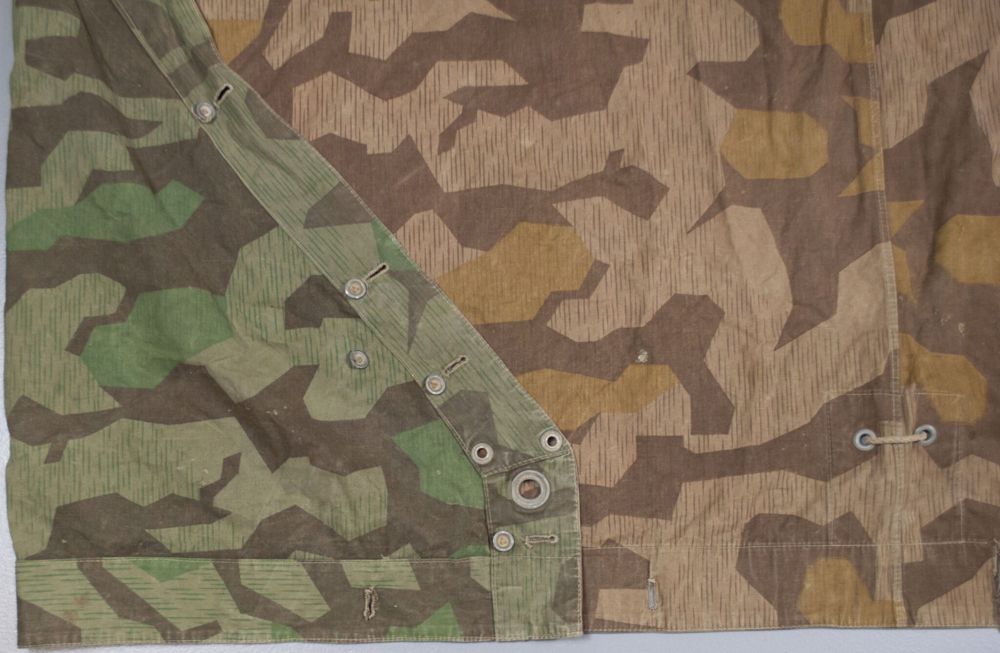 Brown pattern M31 Splittertarn Zeltbahn (stamped/dated 1942) — image 6