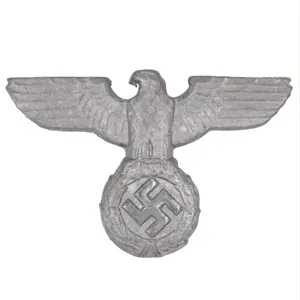 WWII German eagle visor cap badge (small)