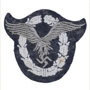 Luftwaffe (LW) Flugzeugführer / Pilotbadge in cloth