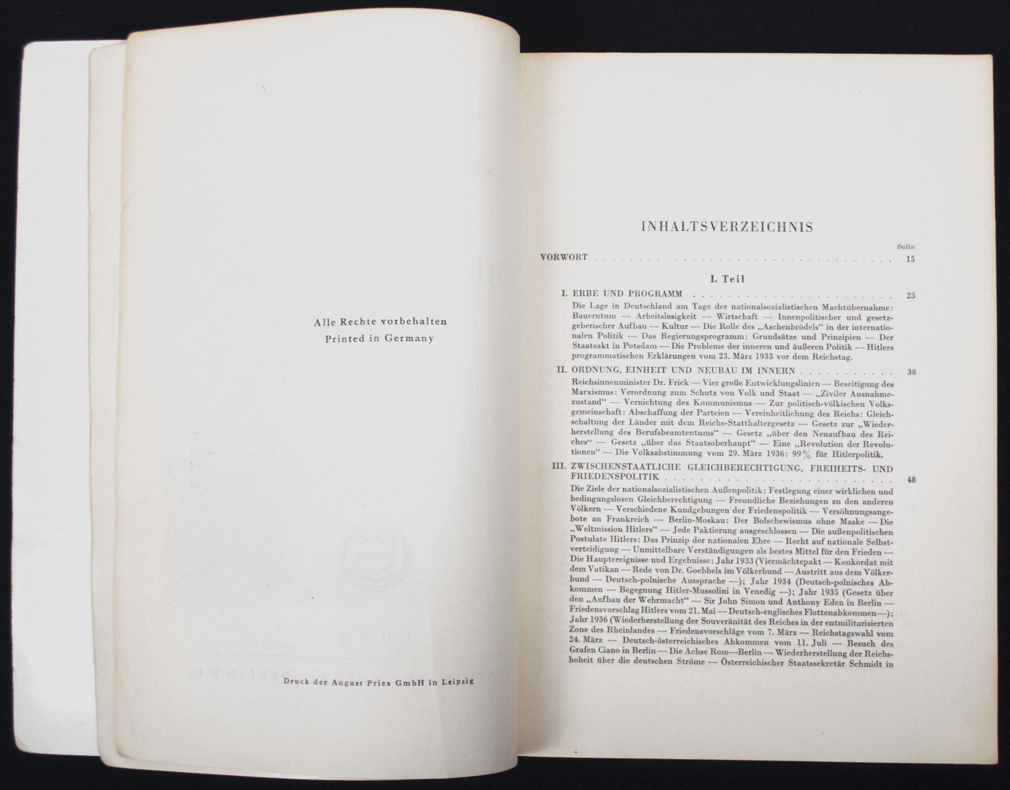 (Book) 4 Jahre Hitler-Deutschland 1933-1937 — image 5