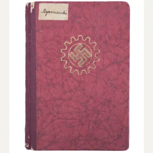 Deutsche Arbeitsfront (DAF) Memberbooklet