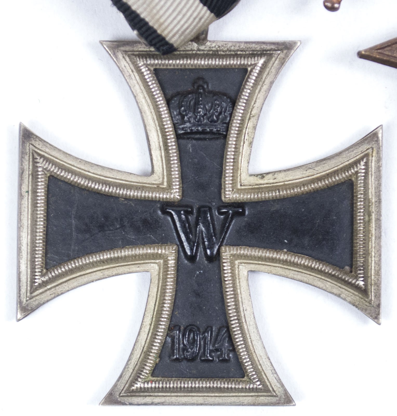 WWI Bavarian Medalbar with Iron Cross + Militärverdienstkreuz mit Schwerter + Frontkämpfer Ehrenkreuz — image 4
