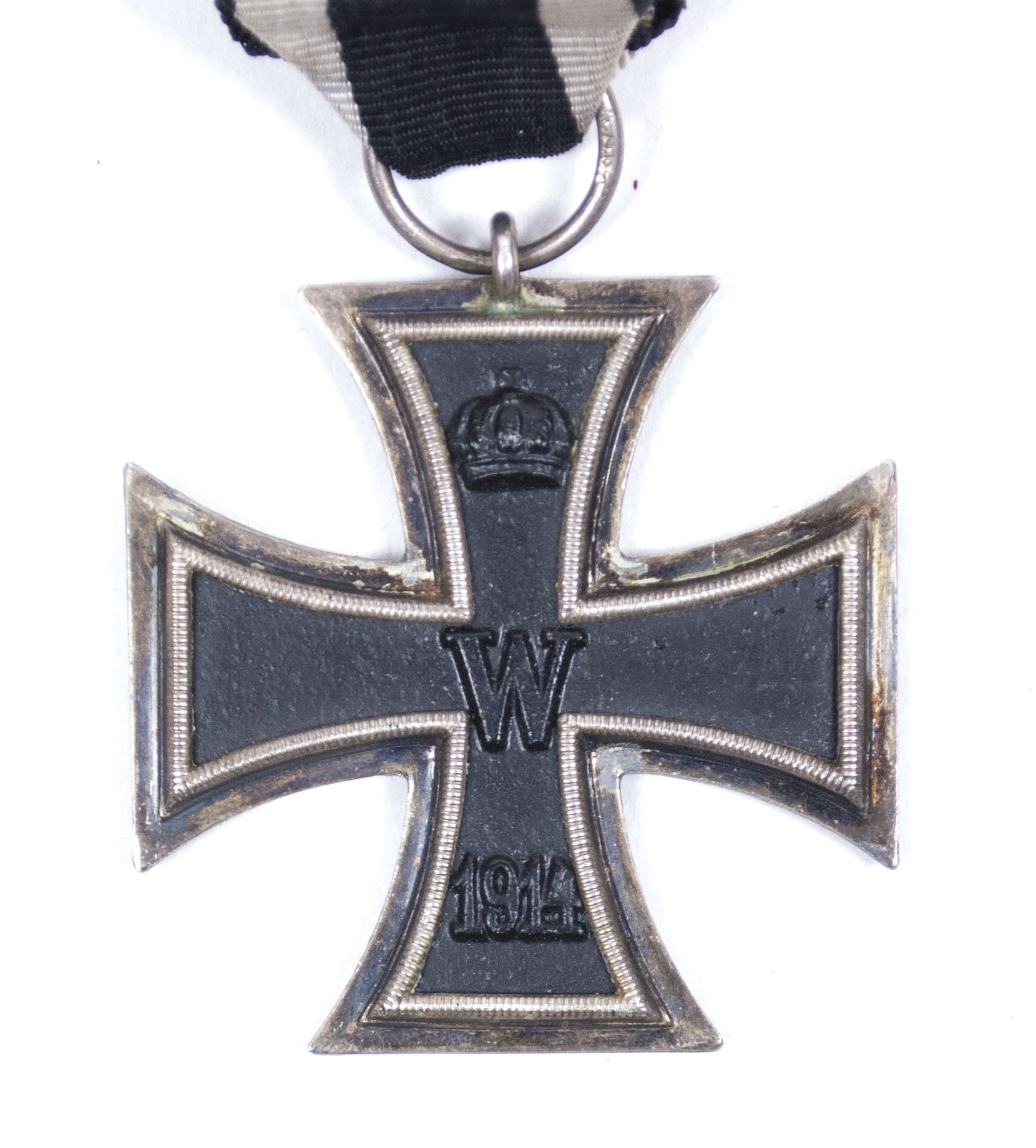 WWI Eisernes Kreuz (Ek2) Iron cross second class (maker marked) — image 3
