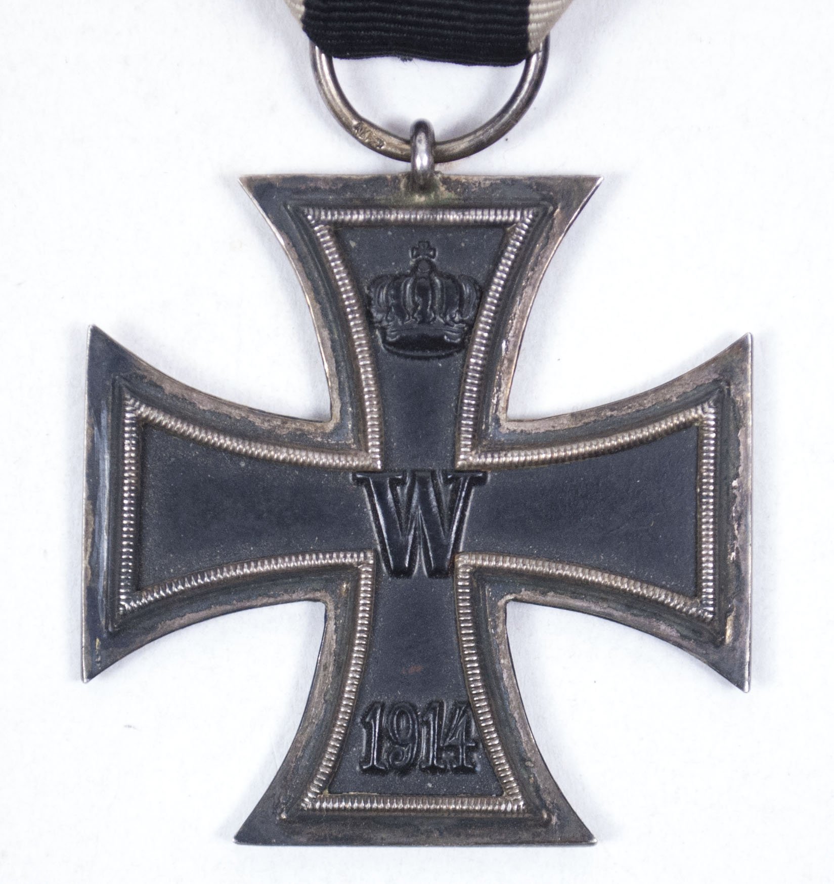WWI Eisernes Kreuz (Ek2) / Iron cross second class (maker marked) — image 3