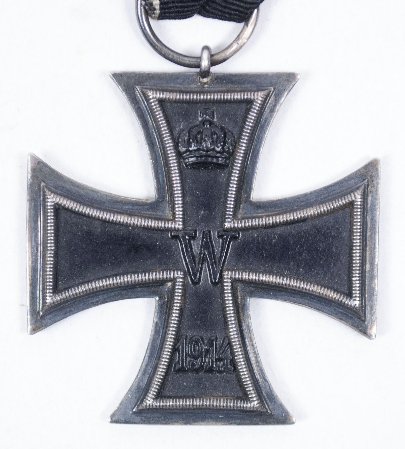 WWI Eisernes Kreuz (Ek2) Iron cross second class (maker marked WS) — image 3