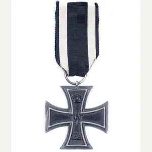 WWI Eisernes Kreuz (Ek2) Iron cross second class (maker marked …