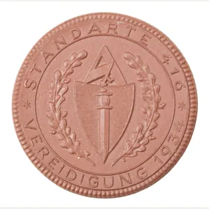 SA Standarte 461 Vereidigung 1934 Lichenstein Callnberg Schloss plaque