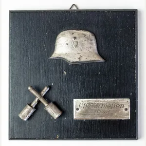 German Shooting prize 1938 plaque (Officers shooting competition)