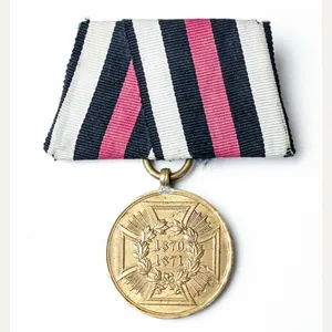 Kriegsdenkmünze für die Feldzüge 1870/71 einzelspange (Single mount medal)