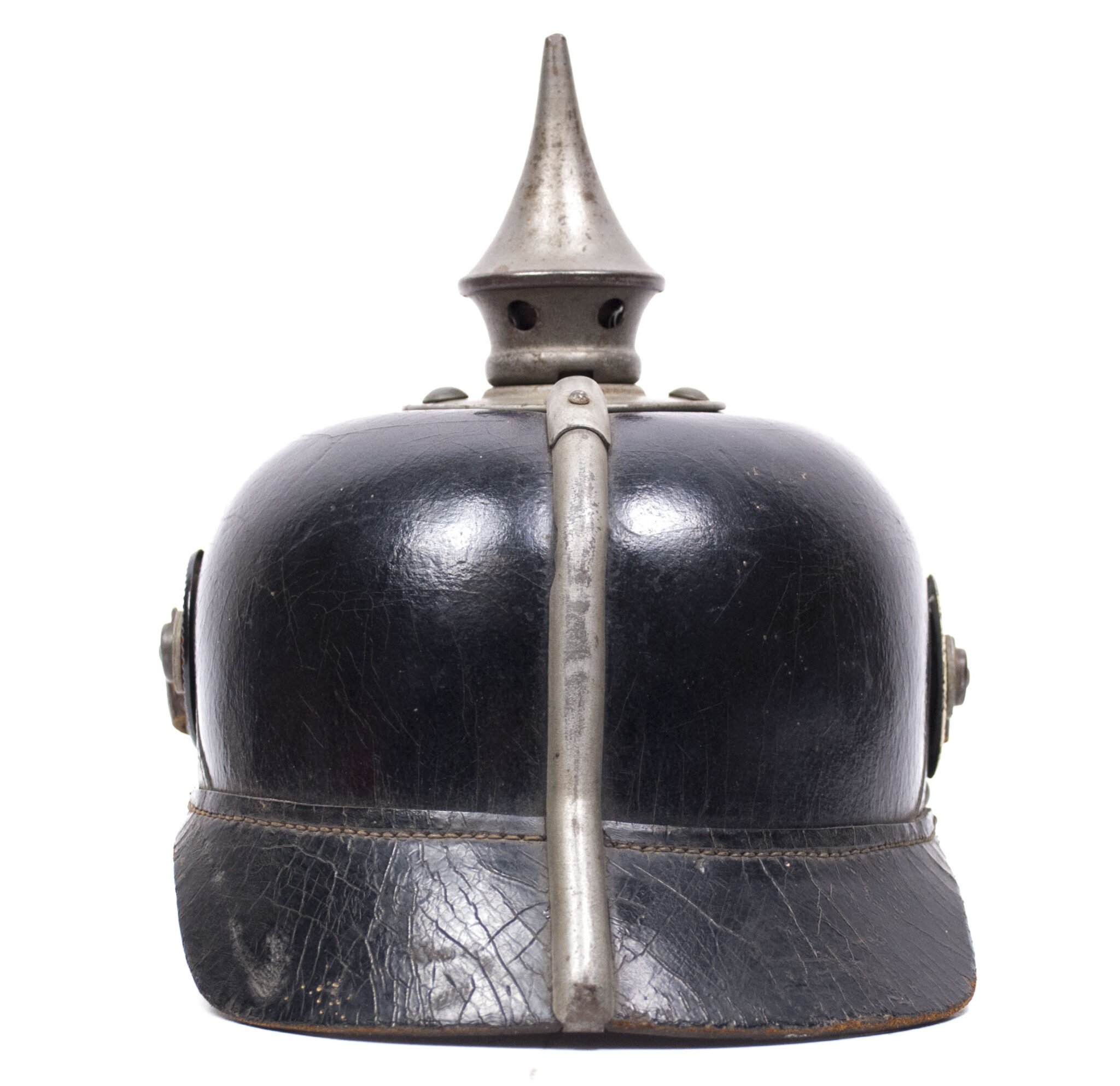 WWI Prussian/Saxonian M1915 Infantry EM Pickelhaube (Spiked helmet) — image 5