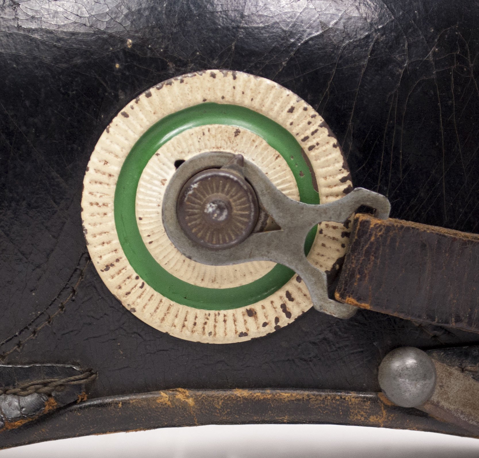 WWI Prussian/Saxonian M1915 Infantry EM Pickelhaube (Spiked helmet) — image 9