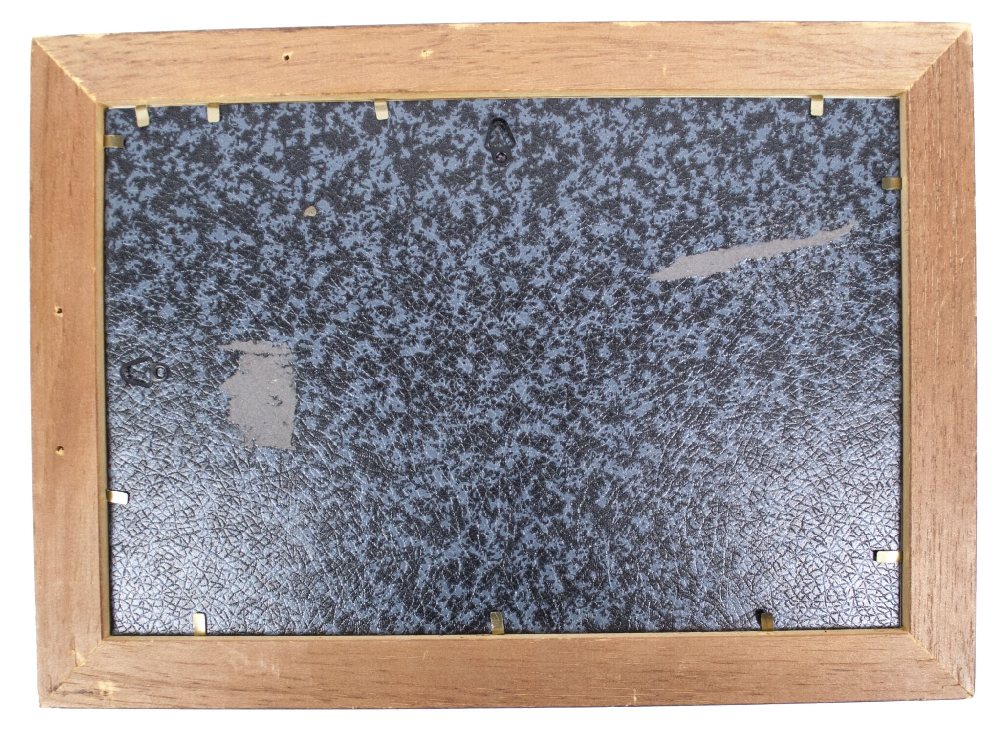 WWI small German table flag (framed) — image 2