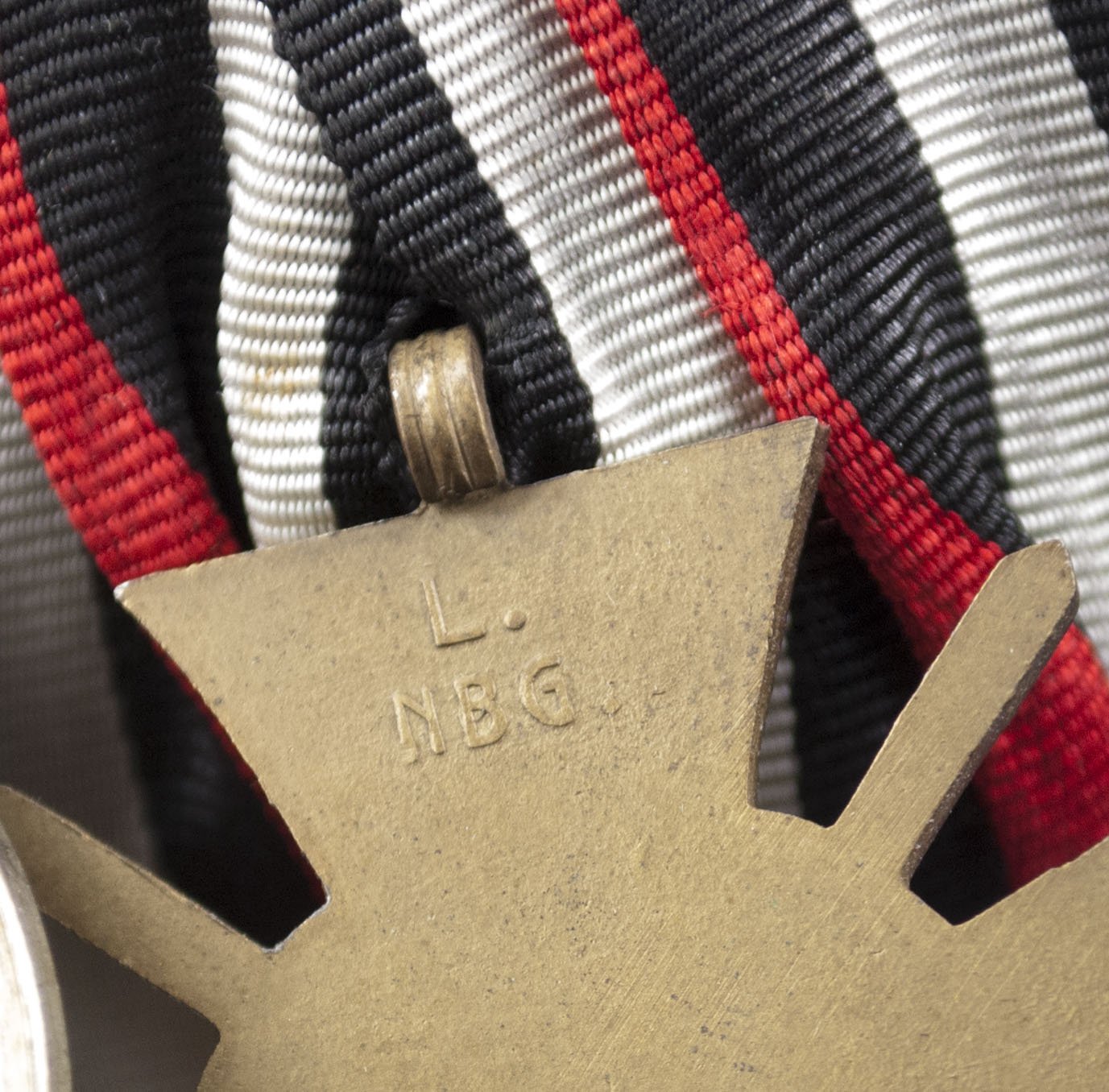 WWI Bayern / Bavaria double medalbar with Dienstauszeichnung III Klasse + Frontkämpfer Ehrenkreuz — image 6