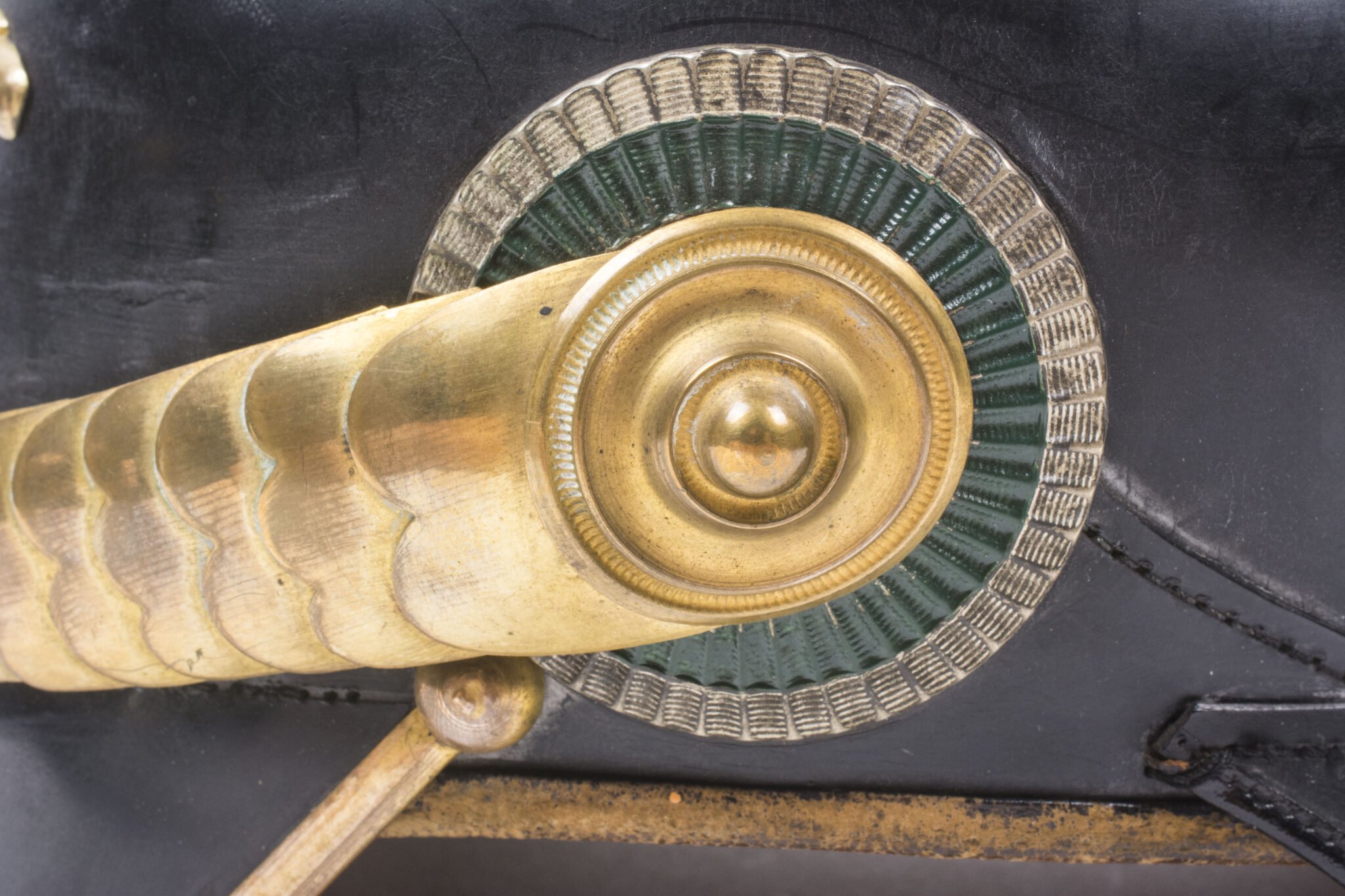 (WWI) Sachsen Officers Pickelhaube with Parade Bush — image 18