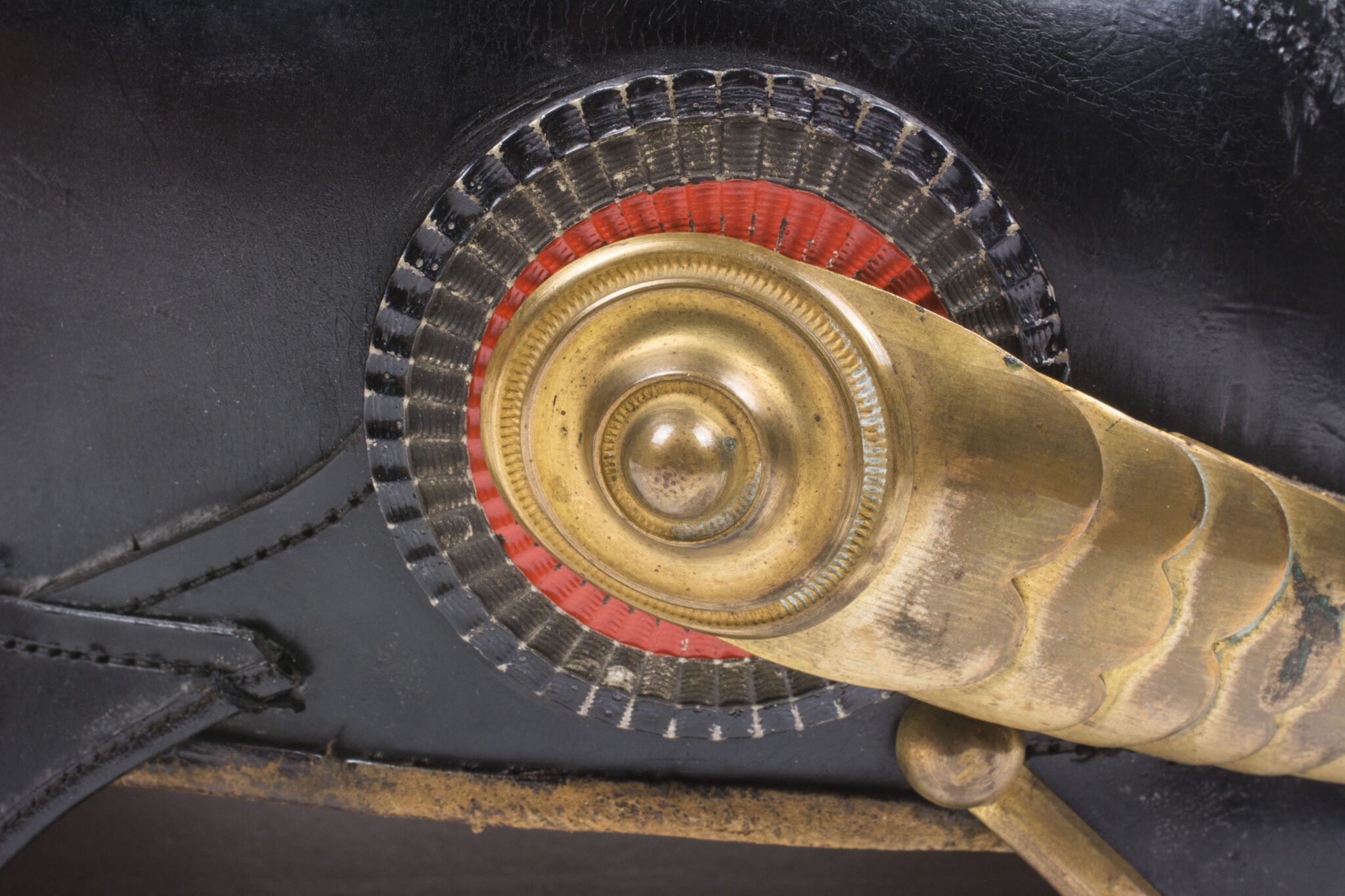 (WWI) Sachsen Officers Pickelhaube with Parade Bush — image 19