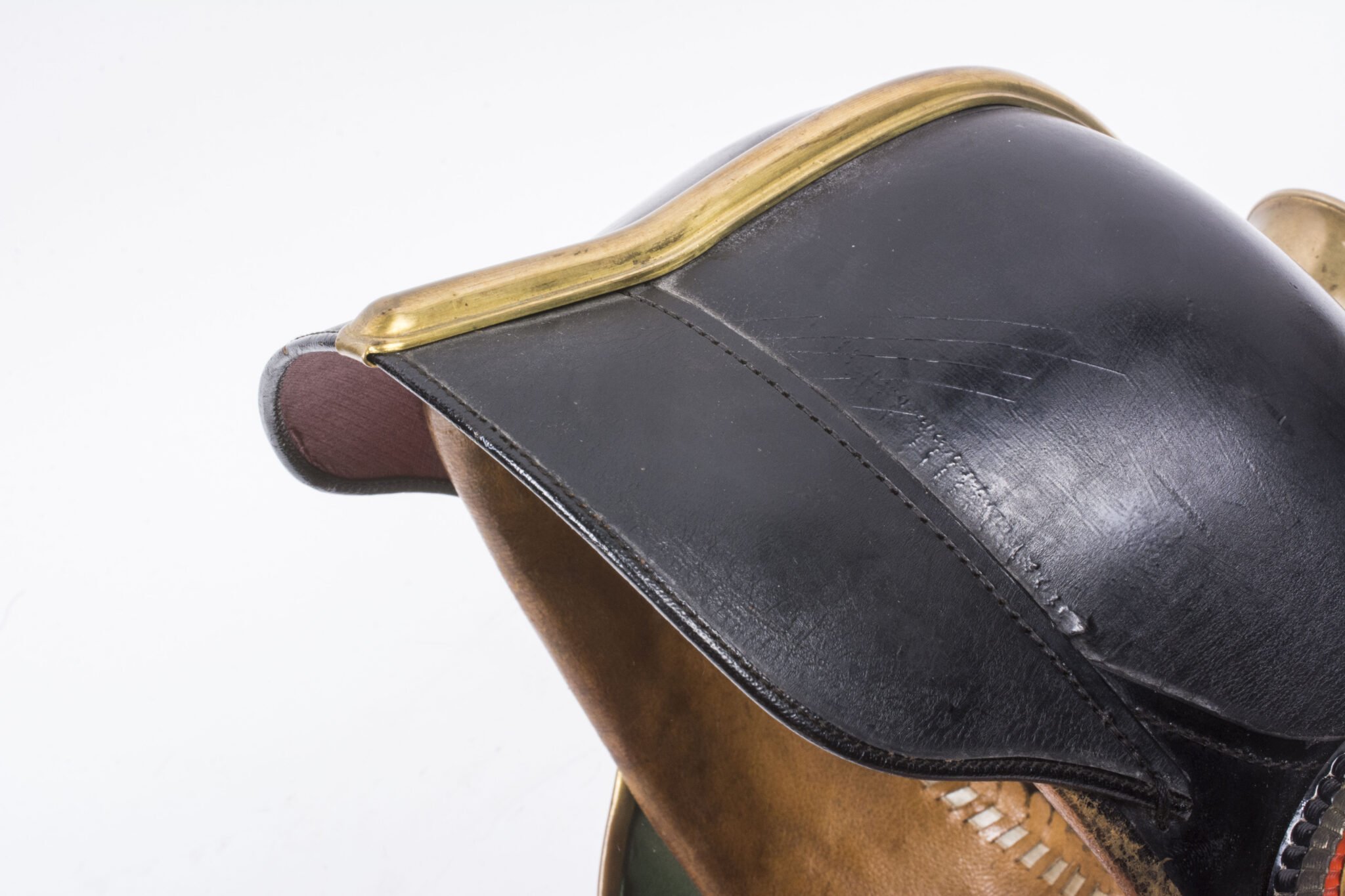 (WWI) Sachsen Officers Pickelhaube with Parade Bush — image 25