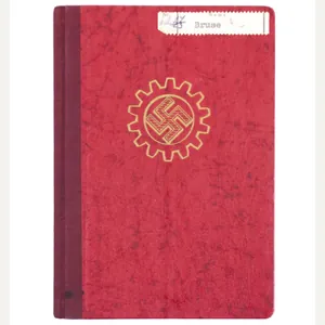 Deutsche Arbeitsfront (DAF) Mitgliedsbuch / memberbooklet