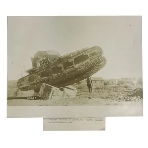 WWI German Pressphoto 'Duitsche defensief in het Westen'