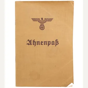 WWII German Ahnenpass (ancestry pass)