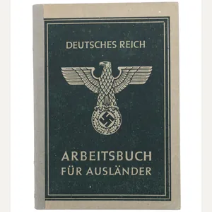 Arbeitsbuch für Ausländer (Italian) with passphoto