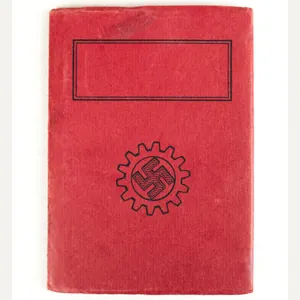 Deutsche Arbeitsfront (DAF) Mitgliedsbuch/memberbook + very rare cover