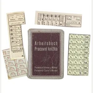 Arbeitsbuch Protektorat Böhmen und Mähren (Pracovni Knizka)