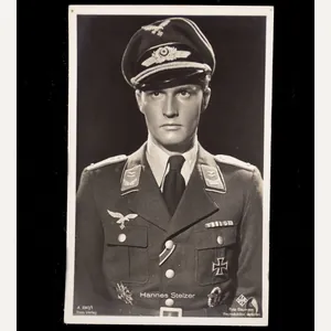 (Postcard) Hannes Stelzer (Luftwaffe)