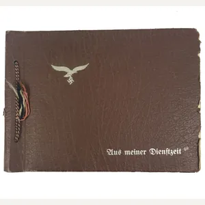 Photoalbum Kriegsmarine 'Aus meiner Dienstzeit' with 138 photo's