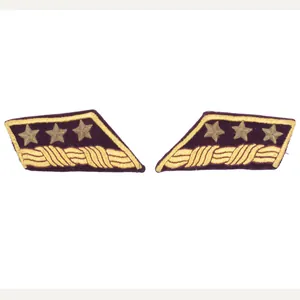WWII Slovak Armed Forces Colonel collar tabs (Very Rare!)