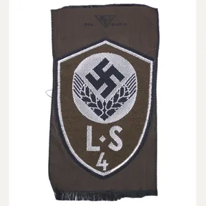Führerinnen Ärmelabzeichen 'L.S 4' (Lager Schule 4 Illertissen)