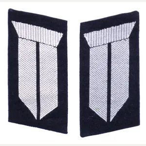 Reichsarbeitsdienst (RAD) Paar Kragenspiegel für Truppführer und Obertruppführer (model 1943)