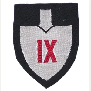 Reichsarbeitsdienst (RAD) Ärmelschild 'IX' für Führer
