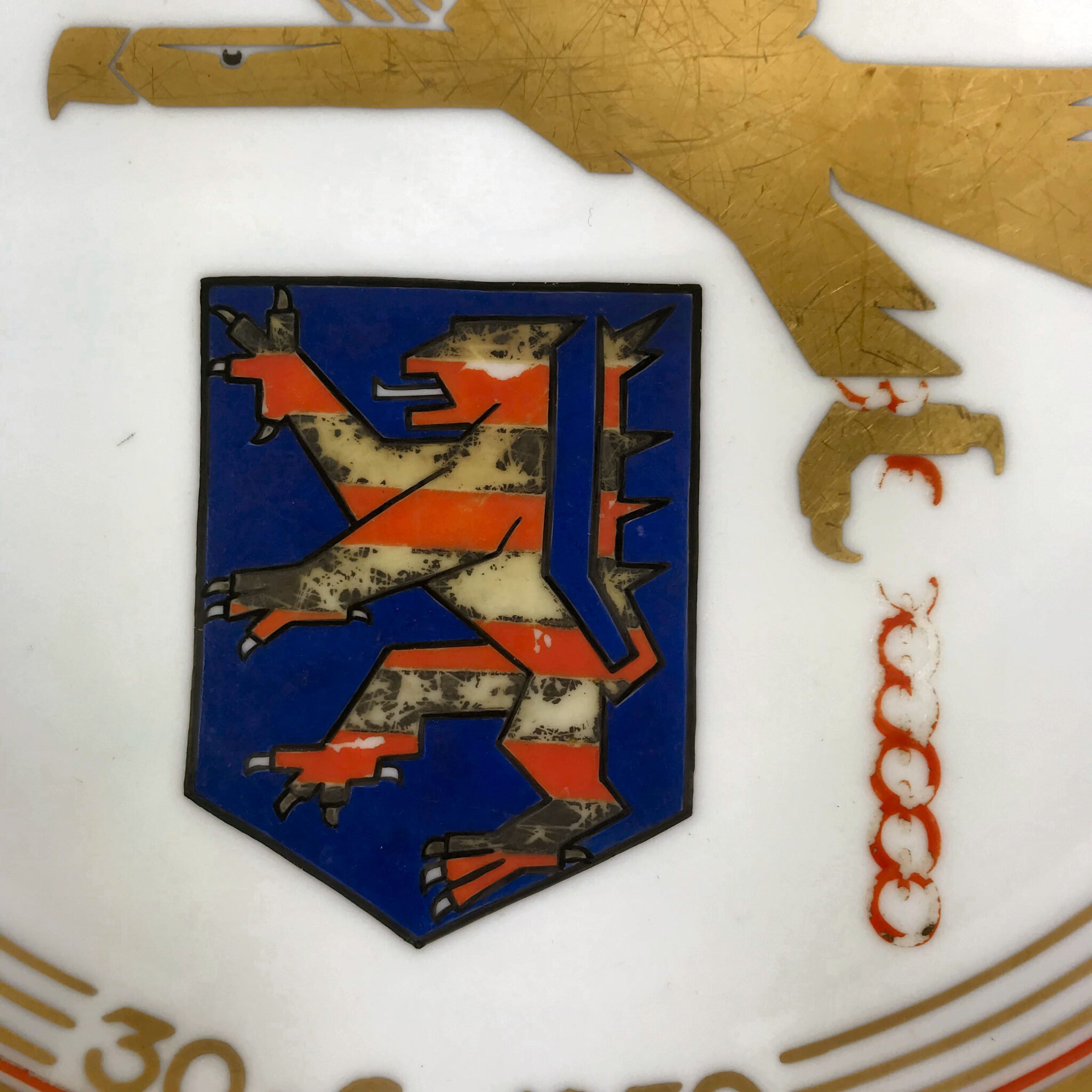 (Plate/Teller) Rheinland Befreiung: Frei ist wieder Deutsches Land 30-6-1930 — image 4