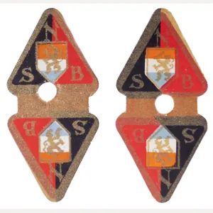 Twee NSB Sluitzegels / Two NSB Letterseals